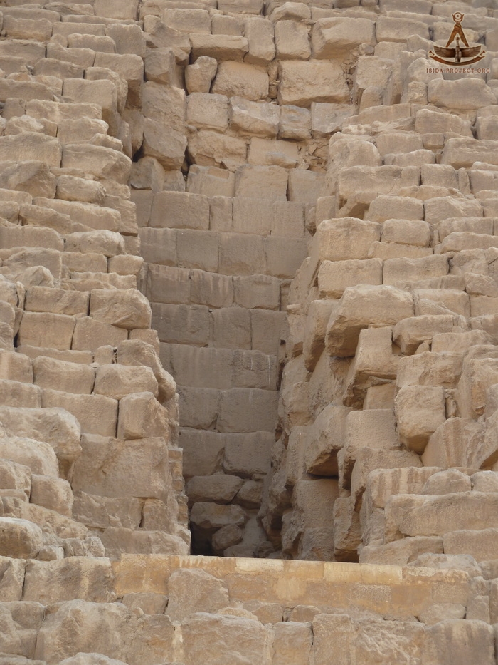 Giza. The Pyramid of Menkaure.